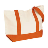 12 oz. Cotton Duck Medium Snap Tote Bag (Q876311)