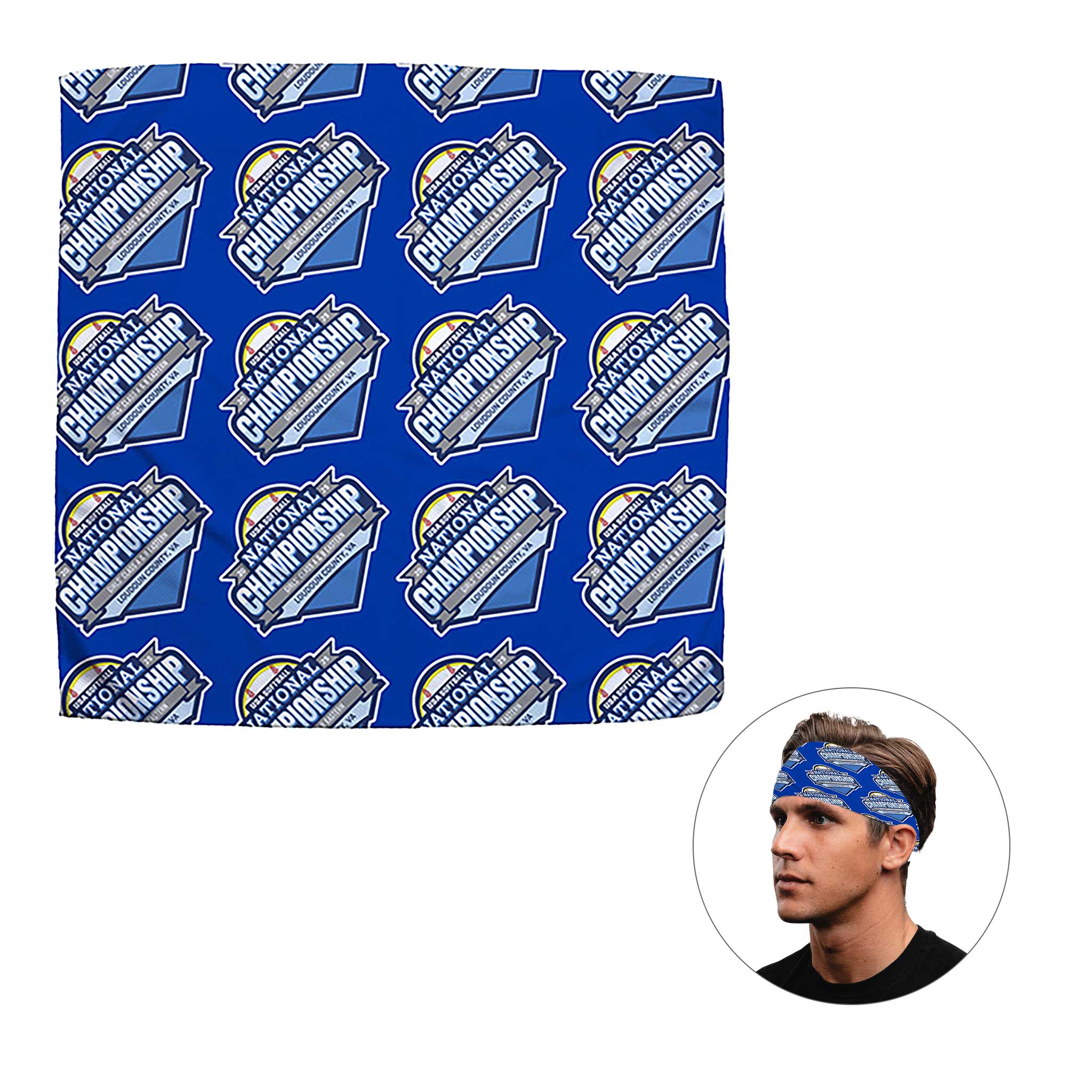 The Cooling Bandana Recycled RPET - 22H x 22W Inch (Q877532)