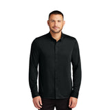 Mercer+Mettle® Stretch Jersey Long Sleeve Shirt (Q878922)