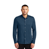 Mercer+Mettle® Stretch Jersey Long Sleeve Shirt (Q878922)