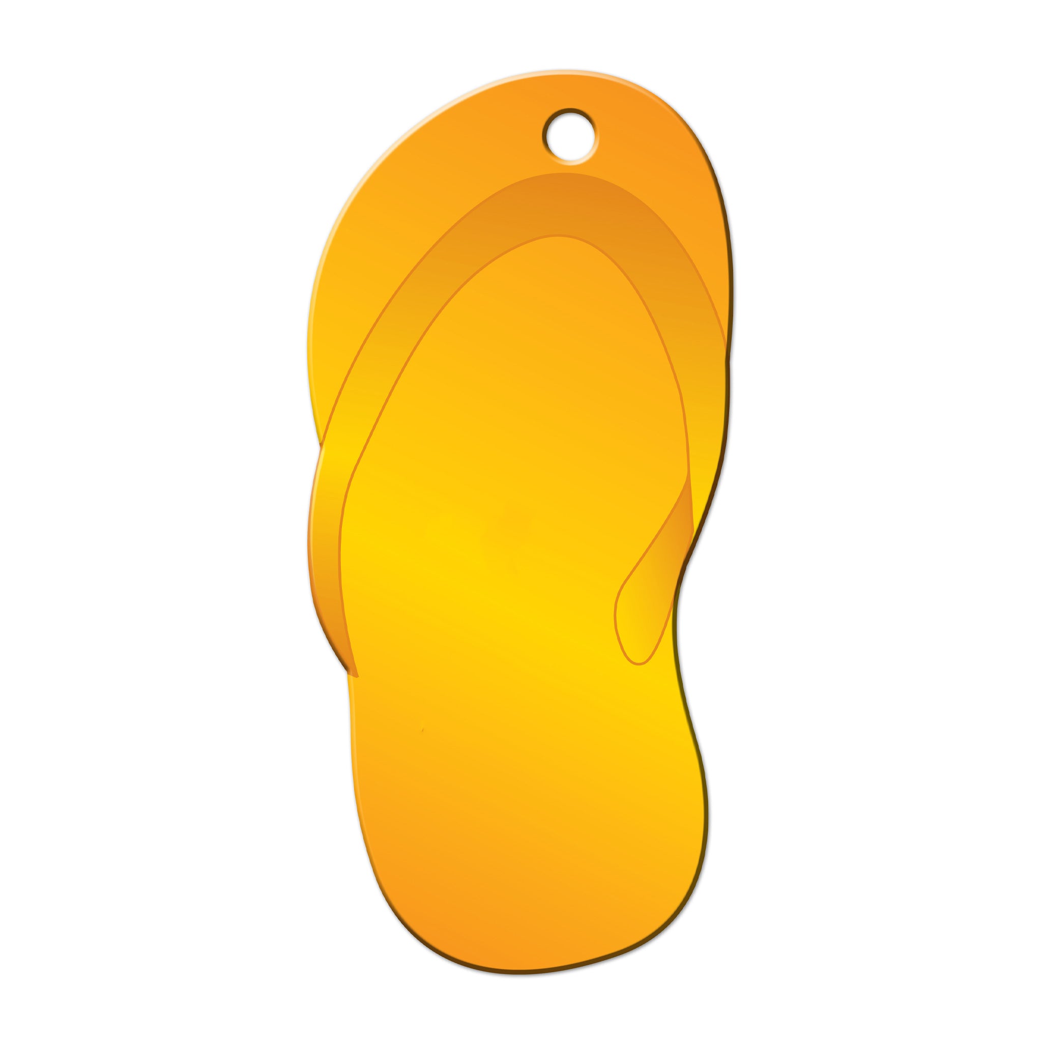 Flip Flop Shaped Luggage Tag (Q879322)