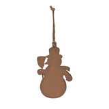 Wood Ornament - Snowman (Q881332)