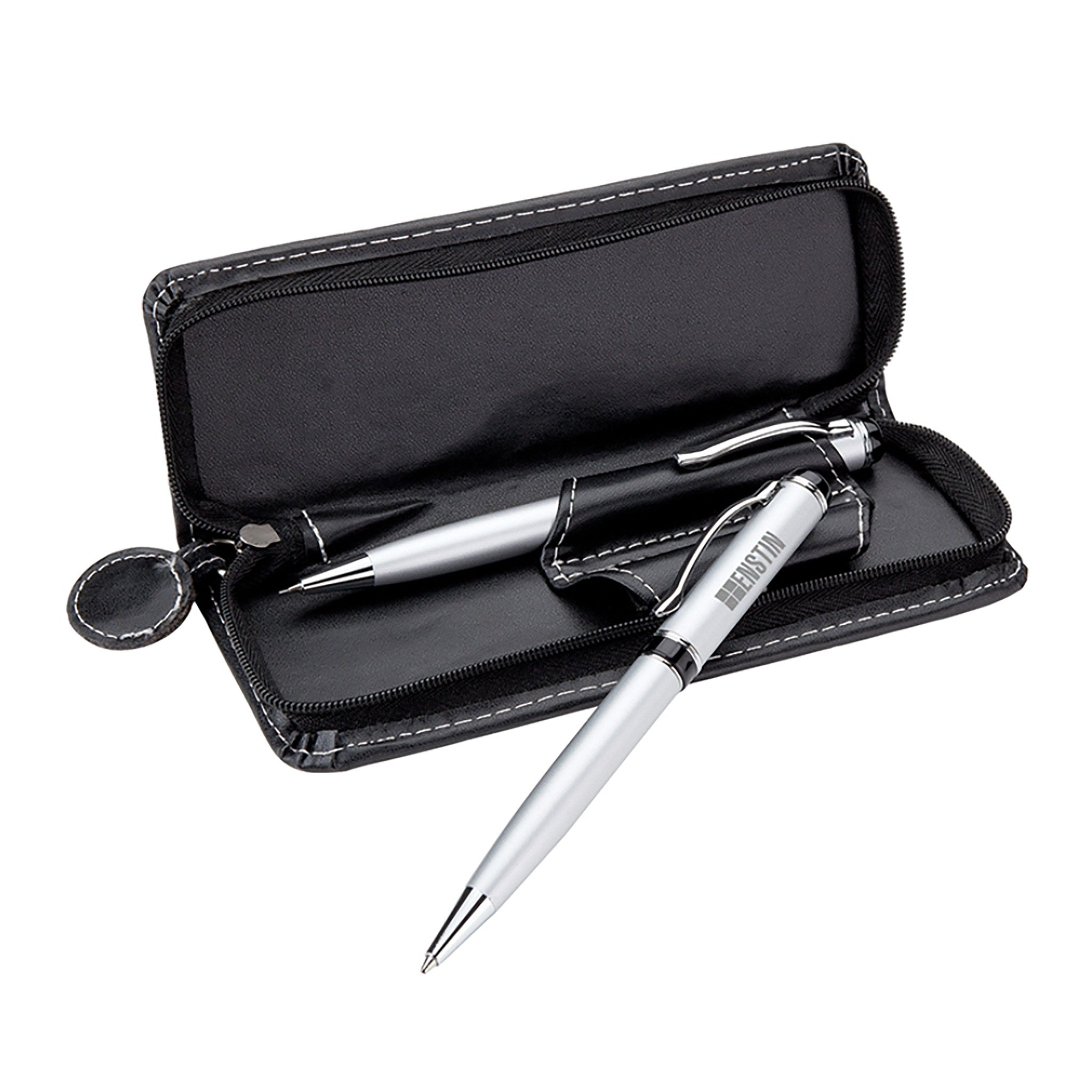 Brass Ballpoint / Pencil Set  Imprinted with Logo (Q882311)