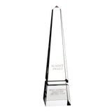 JAFFA® Barclay Obelisk  Imprinted with Logo (Q882332)