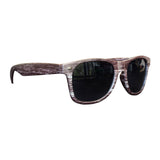Dark Wood Tone Plastic Miami Sunglasses (Q882511)