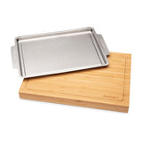 Cuisinart Outdoors® Bamboo Cutting Board With Hidden Tray (Q883432)