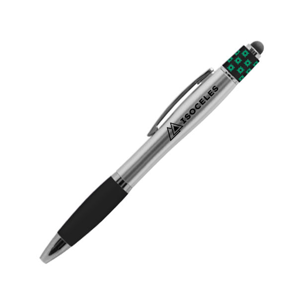 Spin-It Curvaceous Stylus Pen  Imprinted with Logo (Q883922)