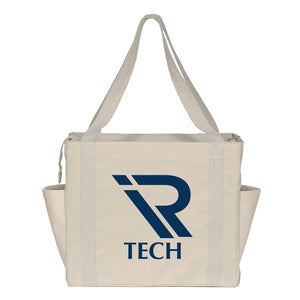 Jeremy™ Deluxe Canvas Zipper-Close Tote (Q884532)