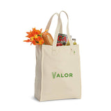 Recycled Cotton Market Bags  Imprinted with Logo (Q884811)