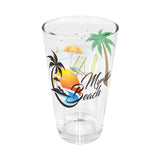 16 oz. Pint Glass  Mirror Printing  Imprinted with Logo (Q885111)