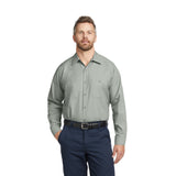 Red Kap® Long Size  Long Sleeve Industrial Work Shirt (Q885332)
