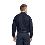 Red Kap® Long Size  Long Sleeve Industrial Work Shirt (Q885332)
