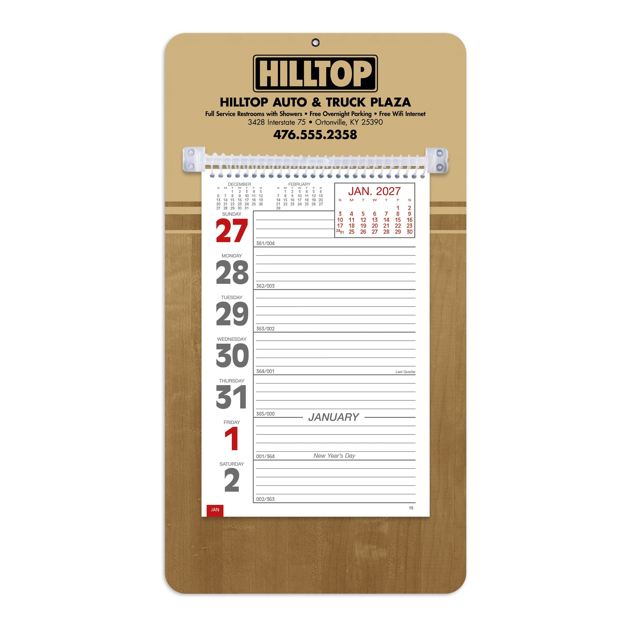 Weekly Memo Calendar (Q885722)