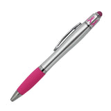 Ribbon Spin Top Pen With Stylus (Q885922)