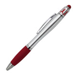 Ribbon Spin Top Pen With Stylus (Q885922)