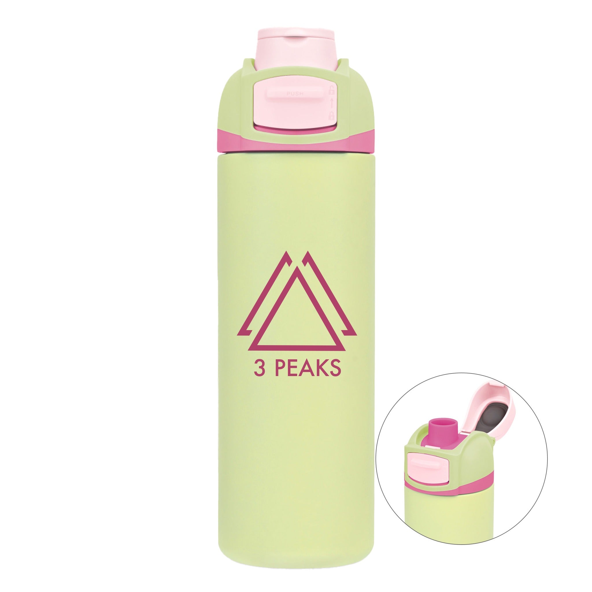 25 Oz. Aviana™ Arc Bottle - Pale Green (Q886532)