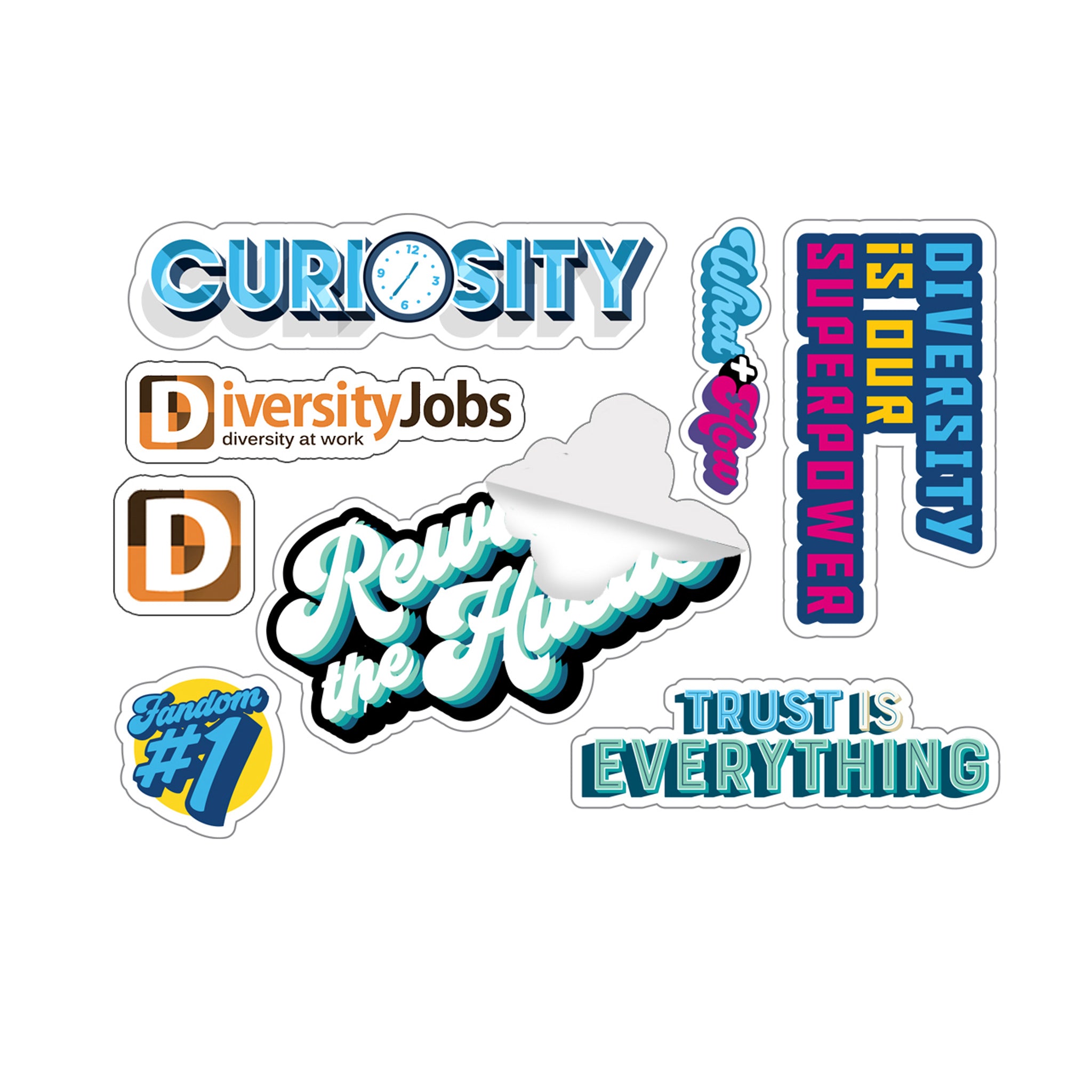 Customcut™ 5 x 7 Inch Vinyl Sticker Sheets  Imprinted with Logo (Q887022)