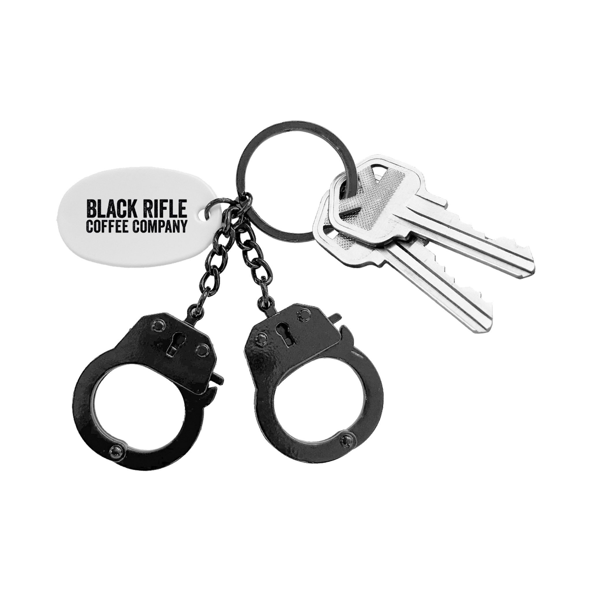 Handcuff Keychain  Imprinted with Logo (Q887432)