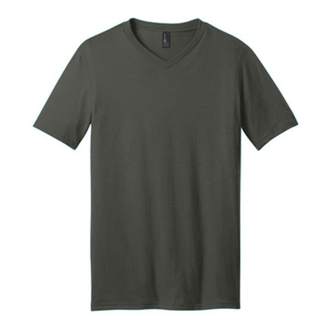 Custom District® Women’s Perfect Blend® CVC V-Neck Tee (Q877922) - V ...