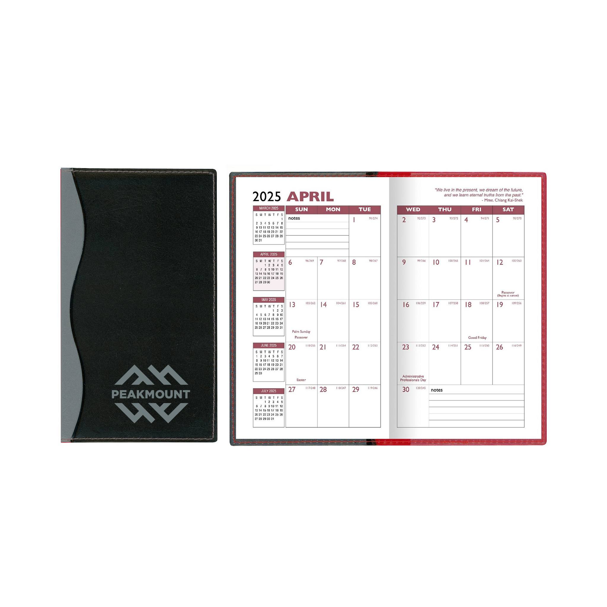 2 Tone Vinyl Holland Series Academic Planner (Q888222)