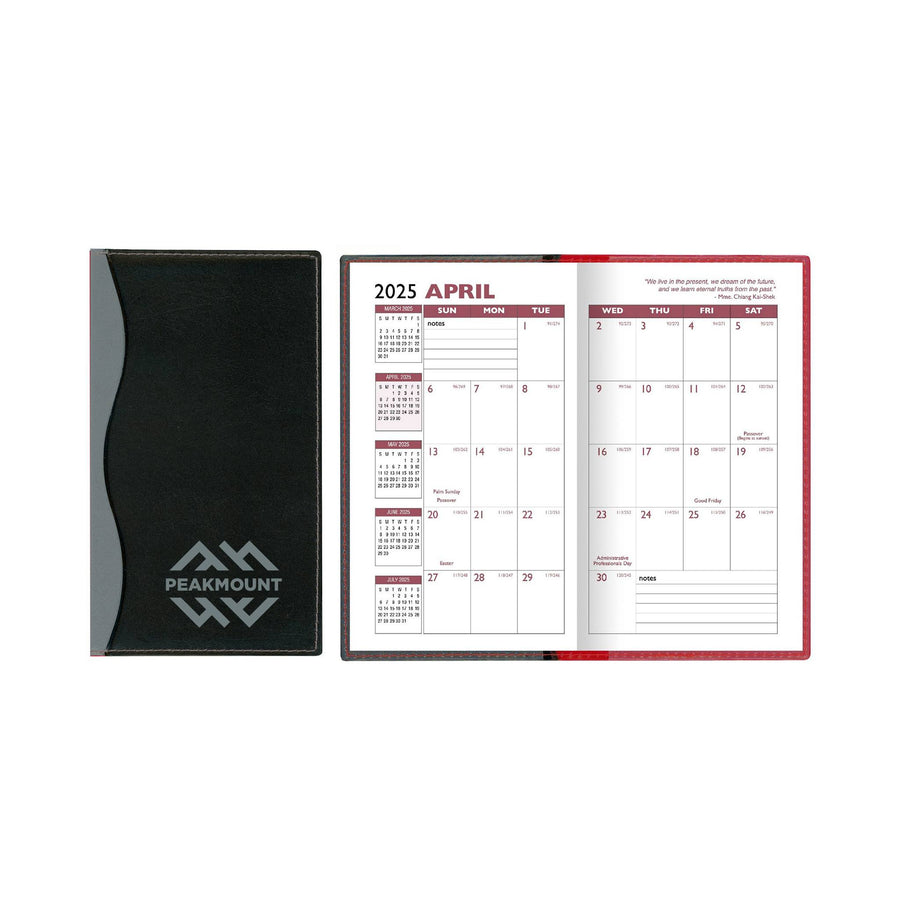 2 Tone Vinyl Holland Series Academic Planner (Q888222)