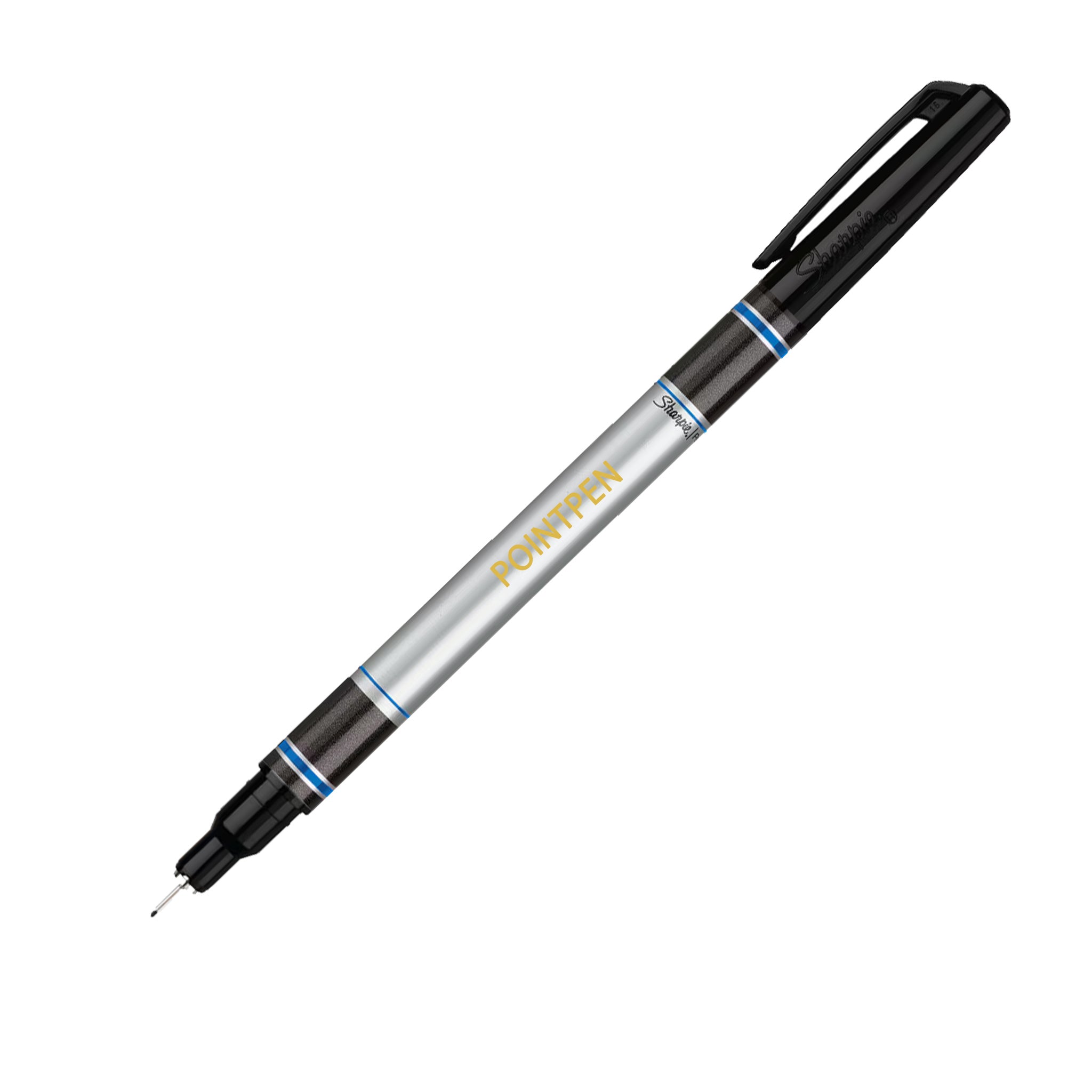 Sharpie® Pen - Blue  Imprinted with Logo (Q888332)