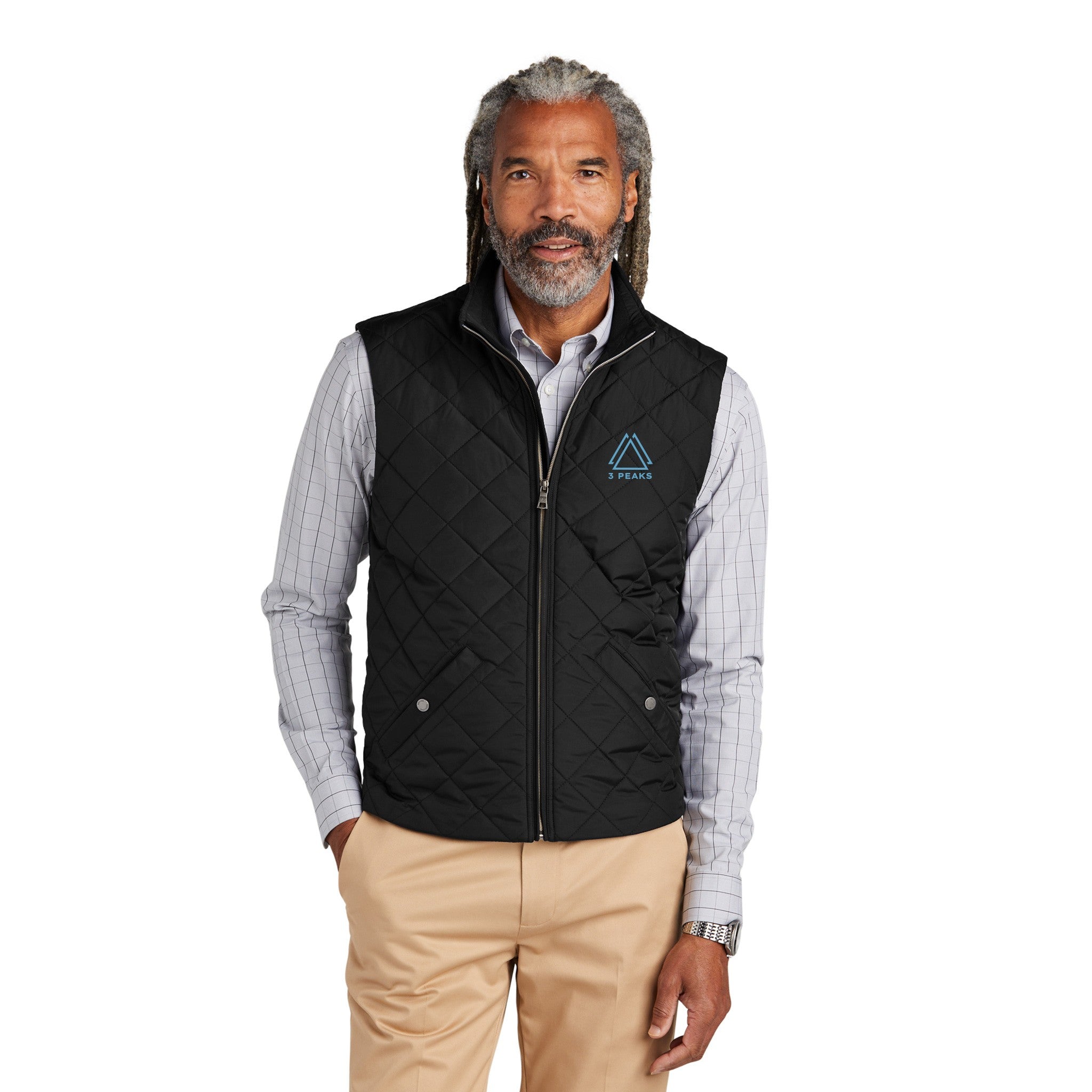 Brooks Brothers® Quilted Vest  Imprinted with Logo (Q888722)