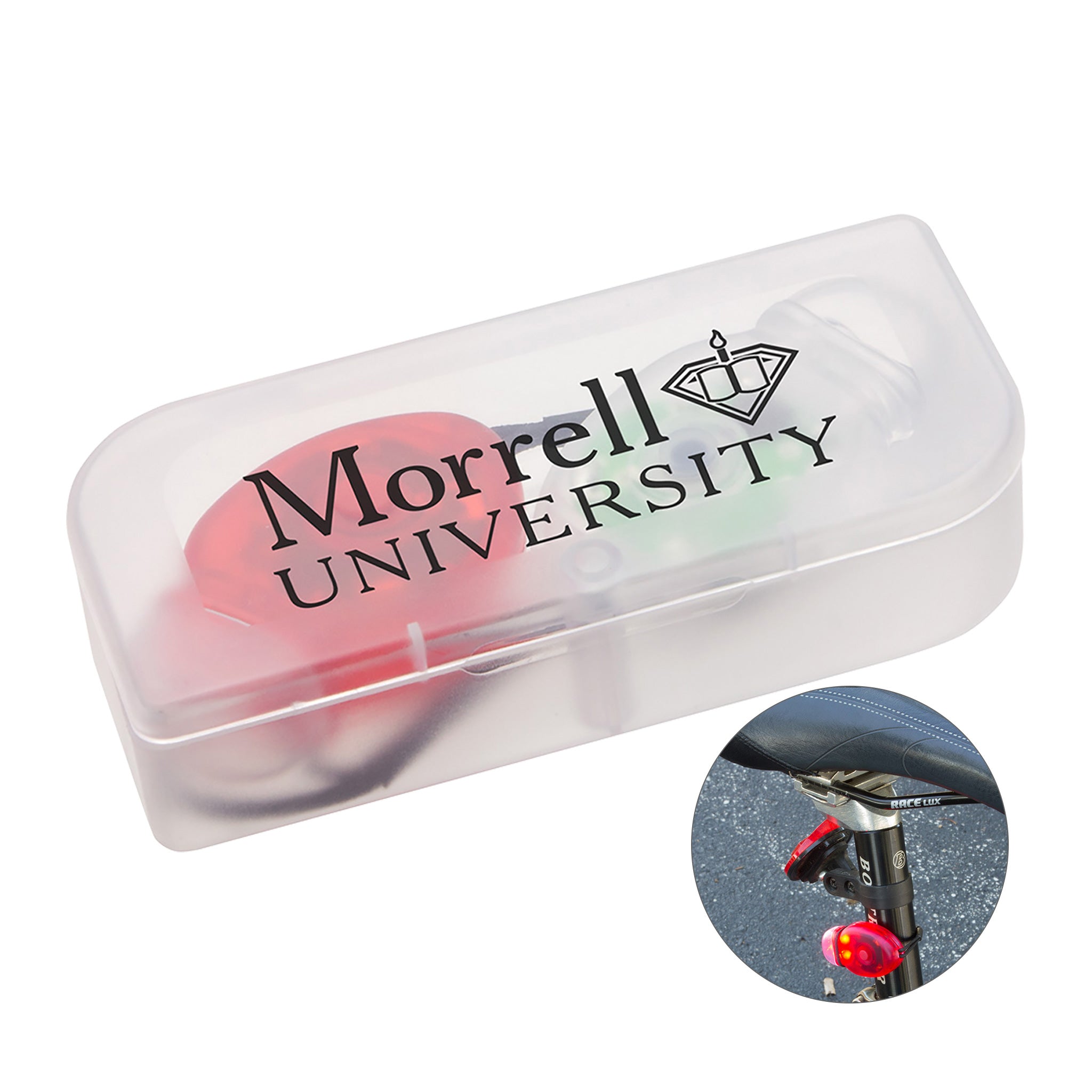 Duo Bike Light Set  Imprinted with Logo (Q889011)