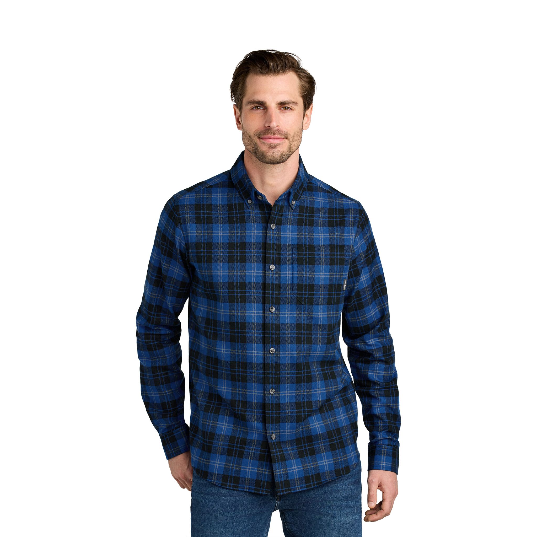 Eddie Bauer® Long Sleeve Favorite Flannel Plaid Shirt (Q891432)