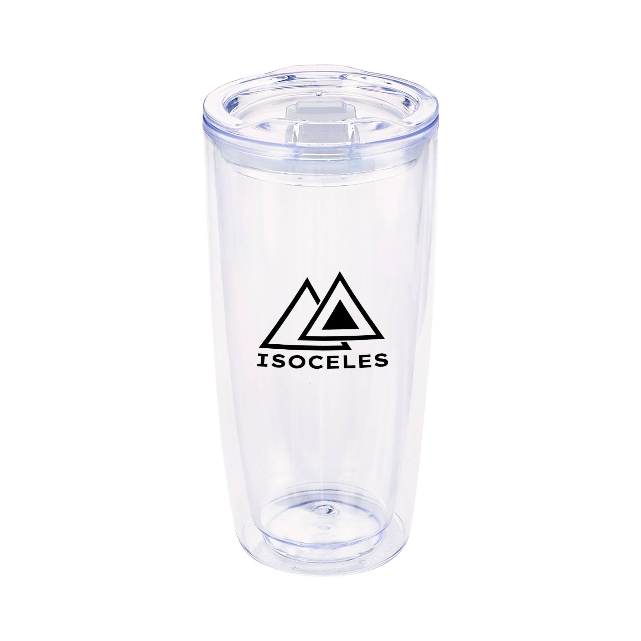 19 Oz. Silkscreen Everest Clarity Tumblers (Q892811)