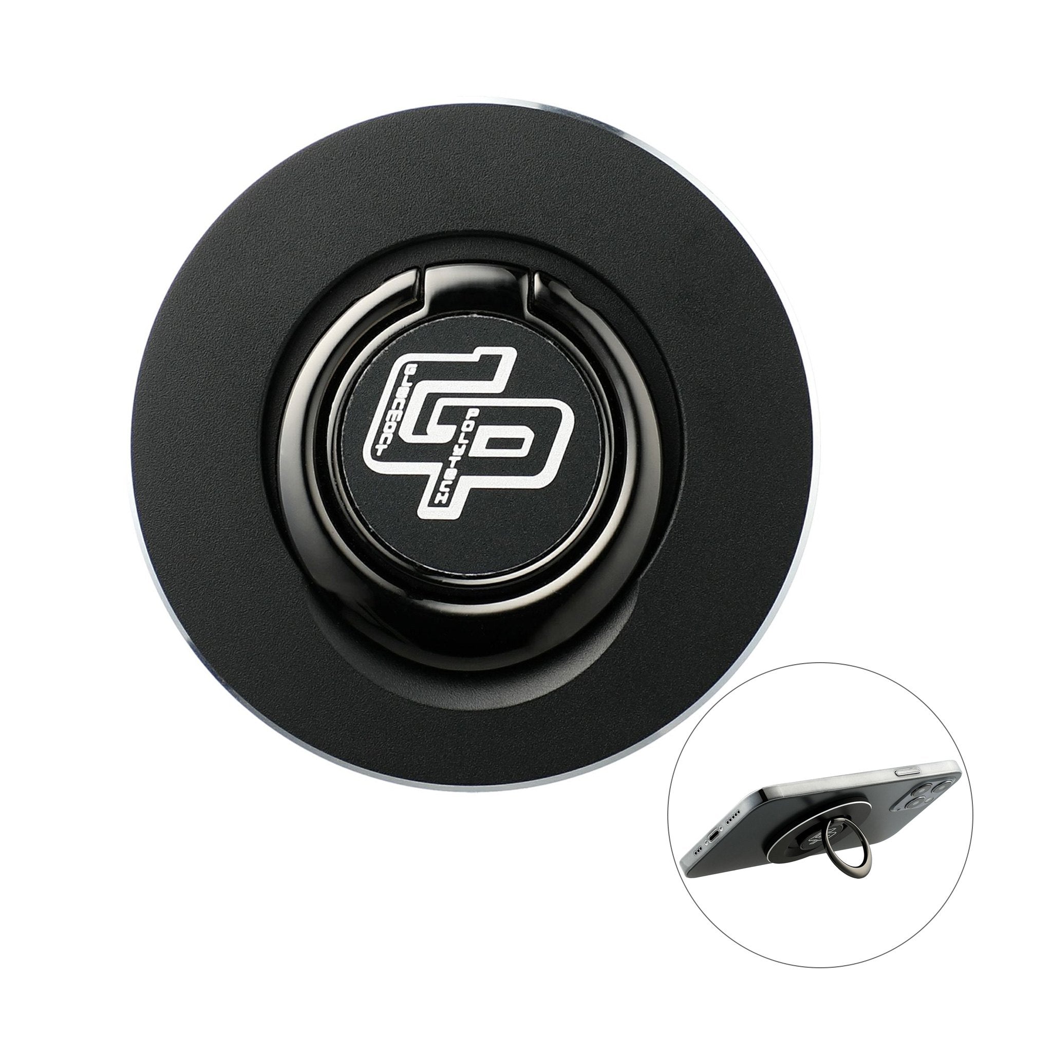 MagClick Phone Ring Holder And Stand  Imprinted with Logo (Q893422)