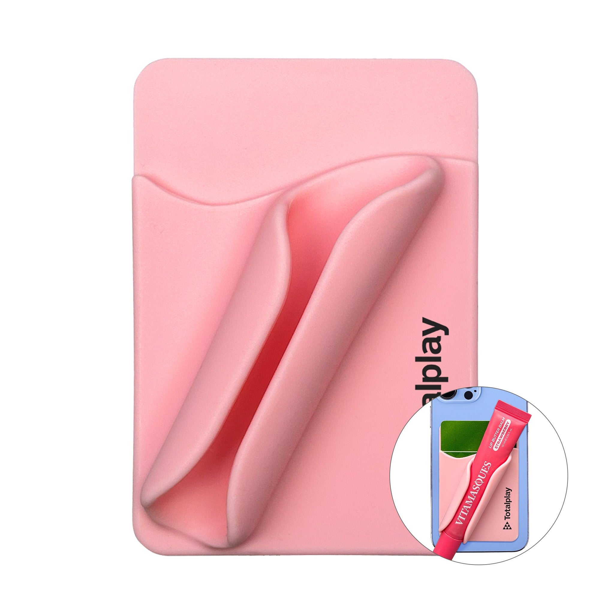 Lip Gloss Holder & Wallet  Imprinted with Logo (Q893632)