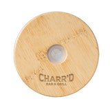 17 Oz. Soda Lime Glass Can With Bamboo Lid (Q894122)
