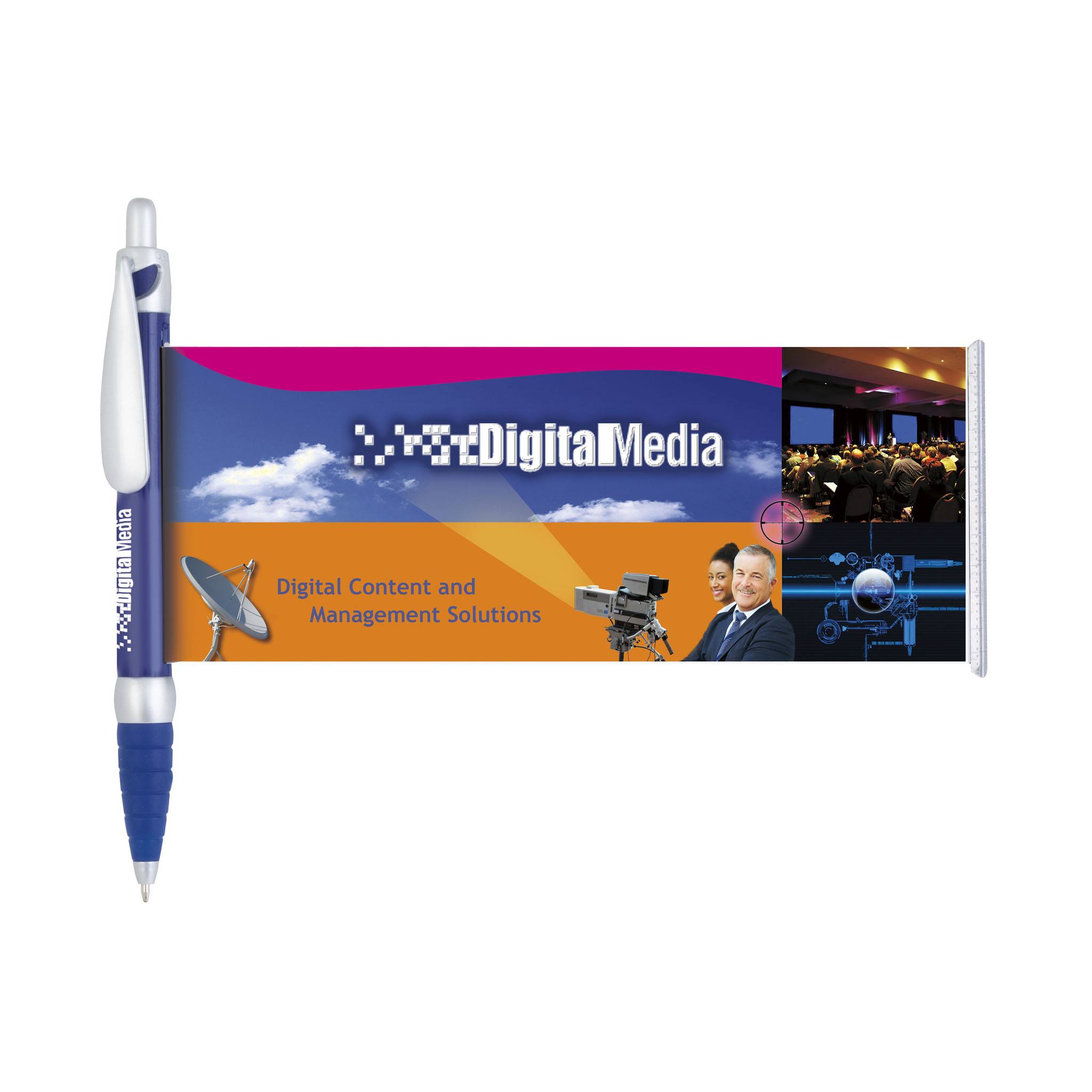 Solid Clic Banner Pen (Q895611)