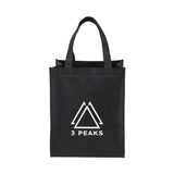 Full View Junior Large Imprint Shopping Tote Bags (Q895711)