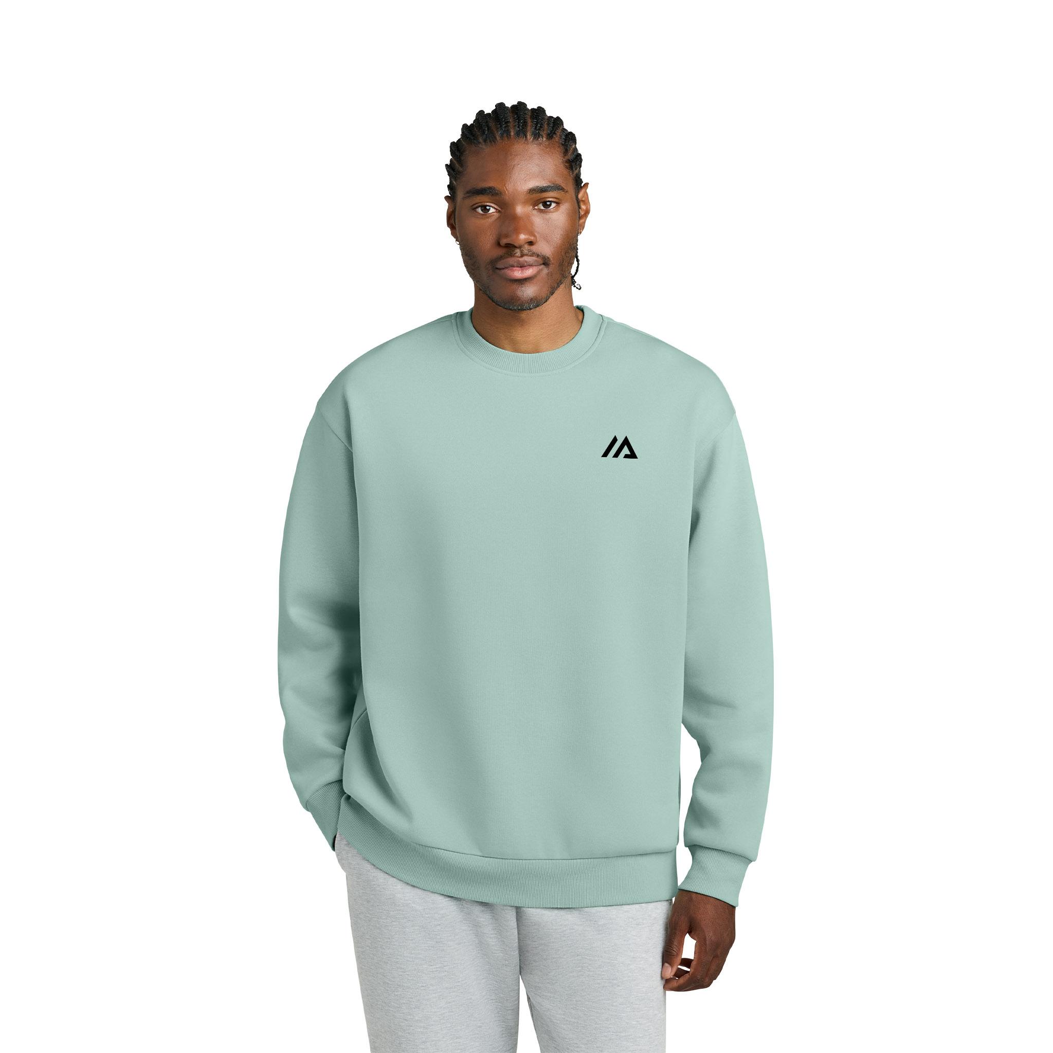 District® V.I.T.™ Heavyweight Fleece Crew  Imprinted with Logo (Q896432)