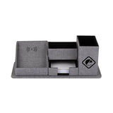 Amridge Wireless Charging Desk Organizer  Imprinted with Logo (Q897322)