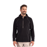 Clique Powder Recycled Fleece Mens Half Zip Hooded Pullover (Q898432)