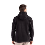 Clique Powder Recycled Fleece Mens Half Zip Hooded Pullover (Q898432)