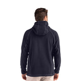 Clique Powder Recycled Fleece Mens Half Zip Hooded Pullover (Q898432)