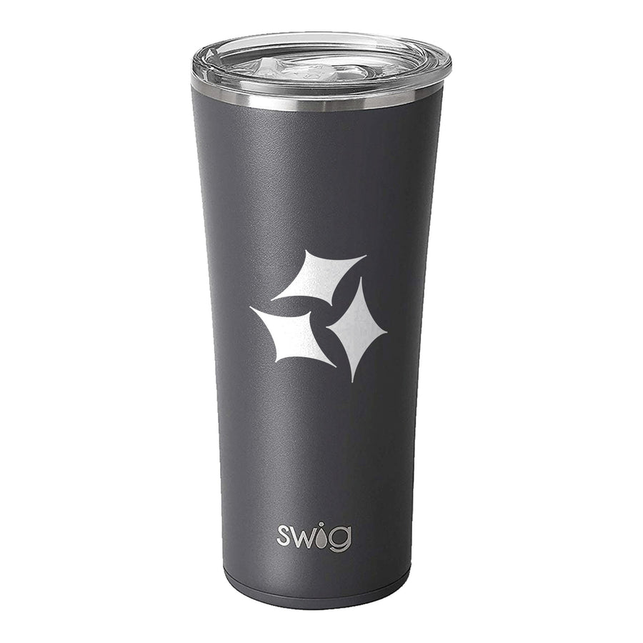 22 Oz. Swig Matte Tumbler - Grey (Q900522)