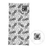 Terry Beach Towel With Built-in Drawstring Bag (Q900532)