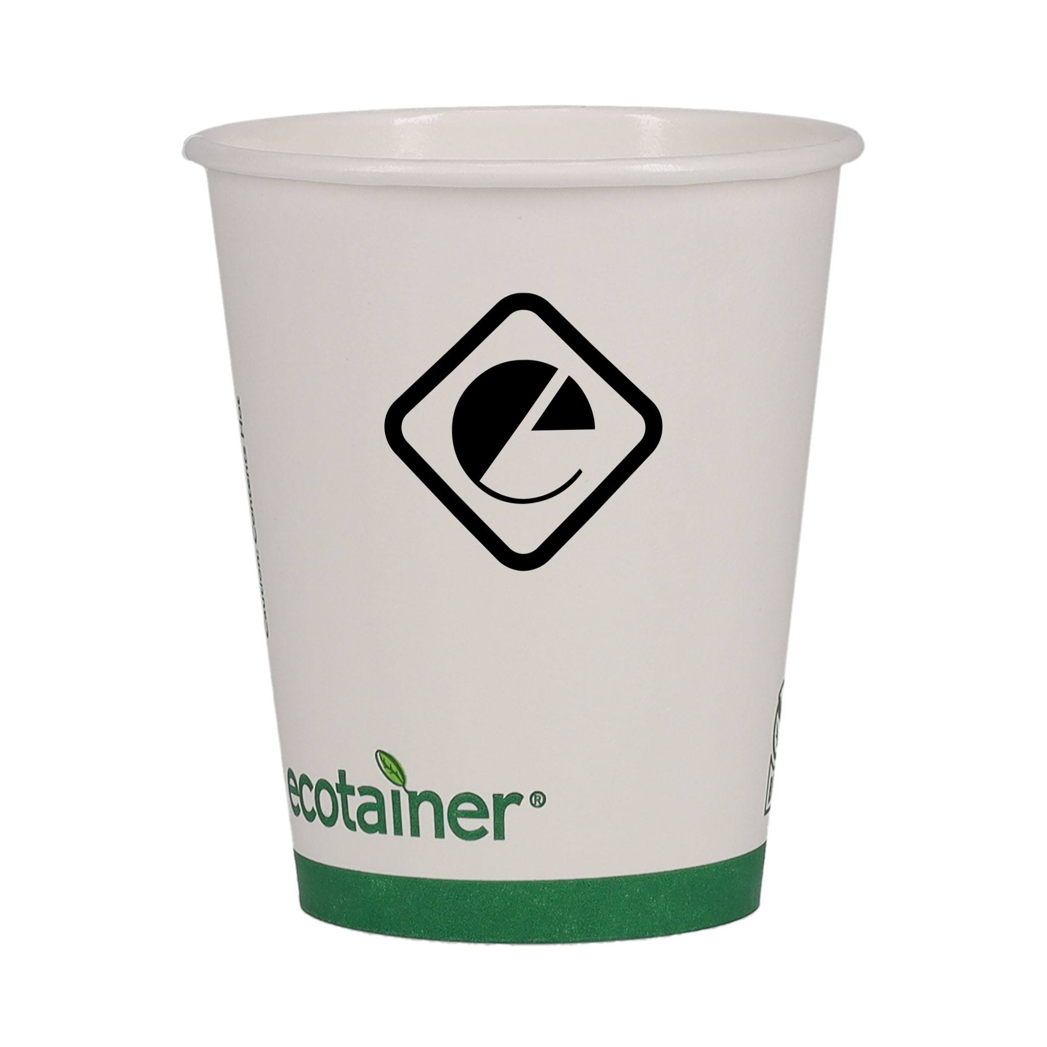 12 Oz. Eco-Friendly Digital Paper Cups  Imprinted with Logo (Q901111)