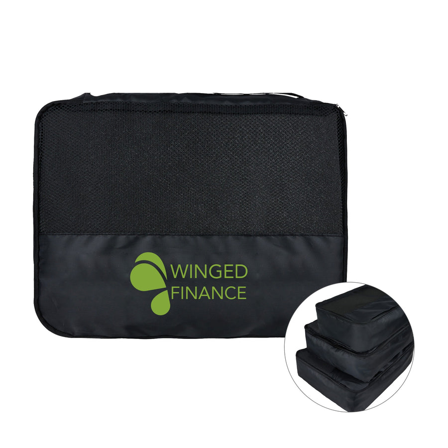 Flynn Recycled (RPET) 3-Piece Packing Cube Set (Q901632)