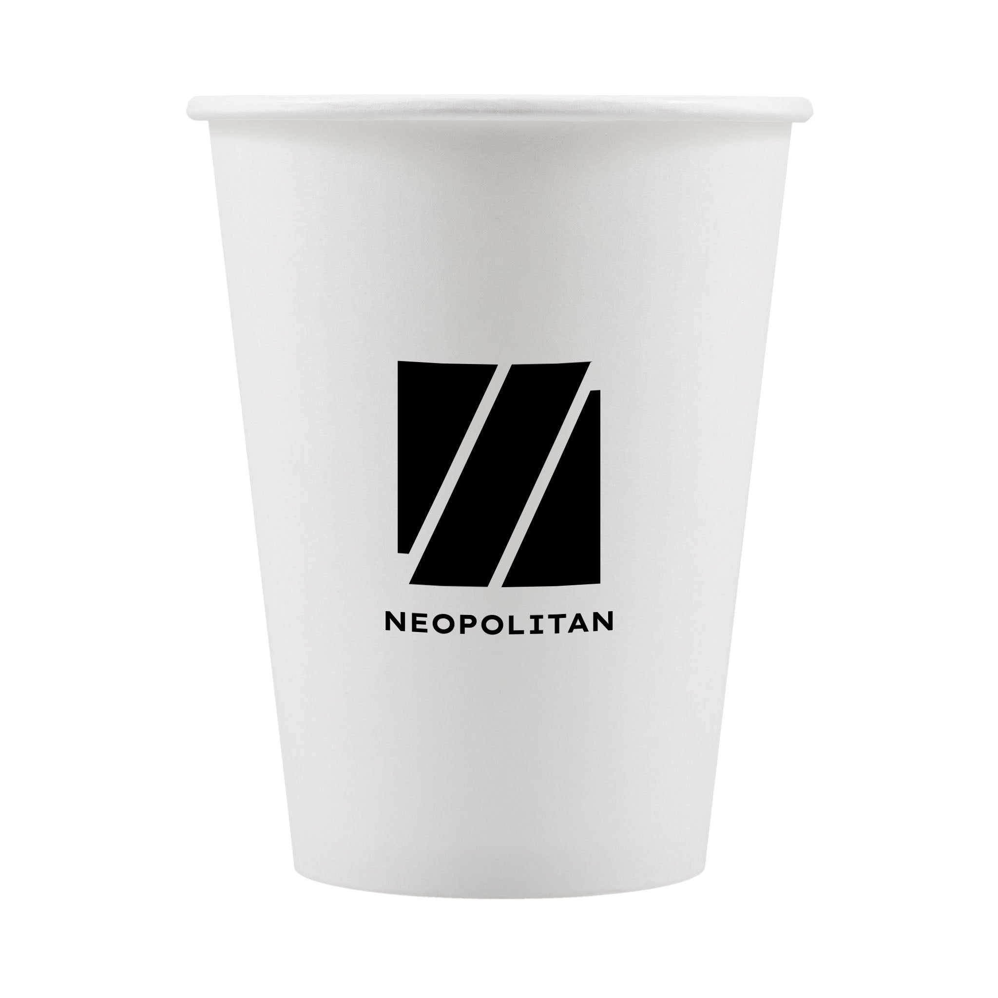12 Oz. White Digital Paper Cups (Q902211)