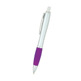 Matte Silver Barrel Pen (Q903311)