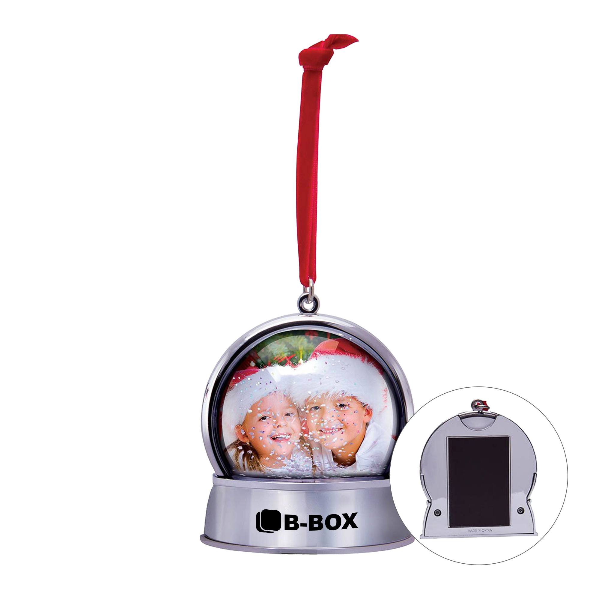 Magnetic Snow Globe Ornament  Imprinted with Logo (Q904432)
