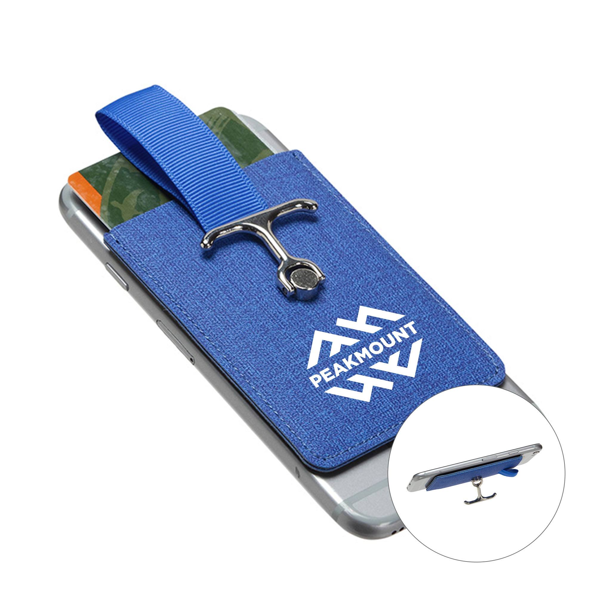 Anchor Phone Wallet Stand  Imprinted with Logo (Q905322)