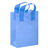 Color Frosted Soft Loop Shopper Bag 8 x 4 x 11 (Q905532)