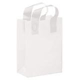 Color Frosted Soft Loop Shopper Bag 8 x 4 x 11 (Q905532)
